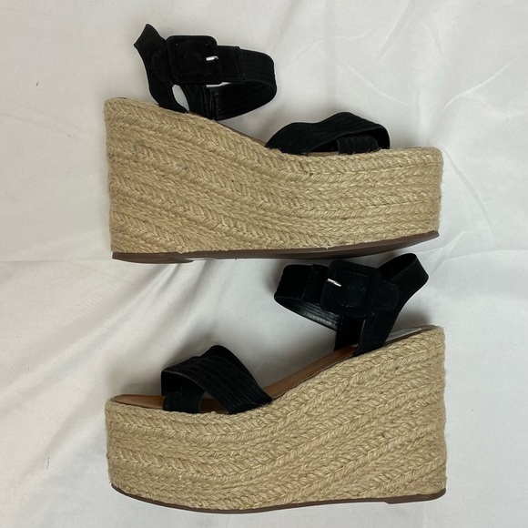 Schutz Blisse Nubuck Sandal - Picture 6 of 9